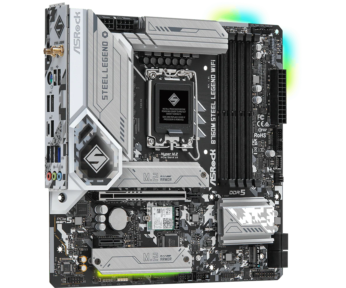 ASRock B760M STEEL LEGEND WLAN