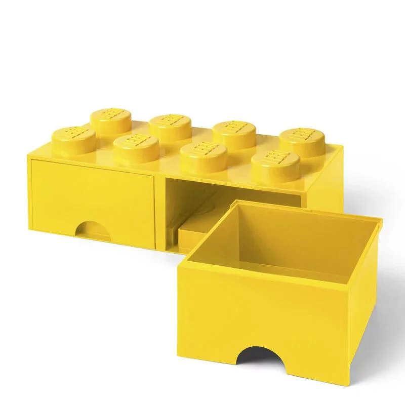 Room Copenhagen LEGO Brick Drawer 8 yellow - RC40061732