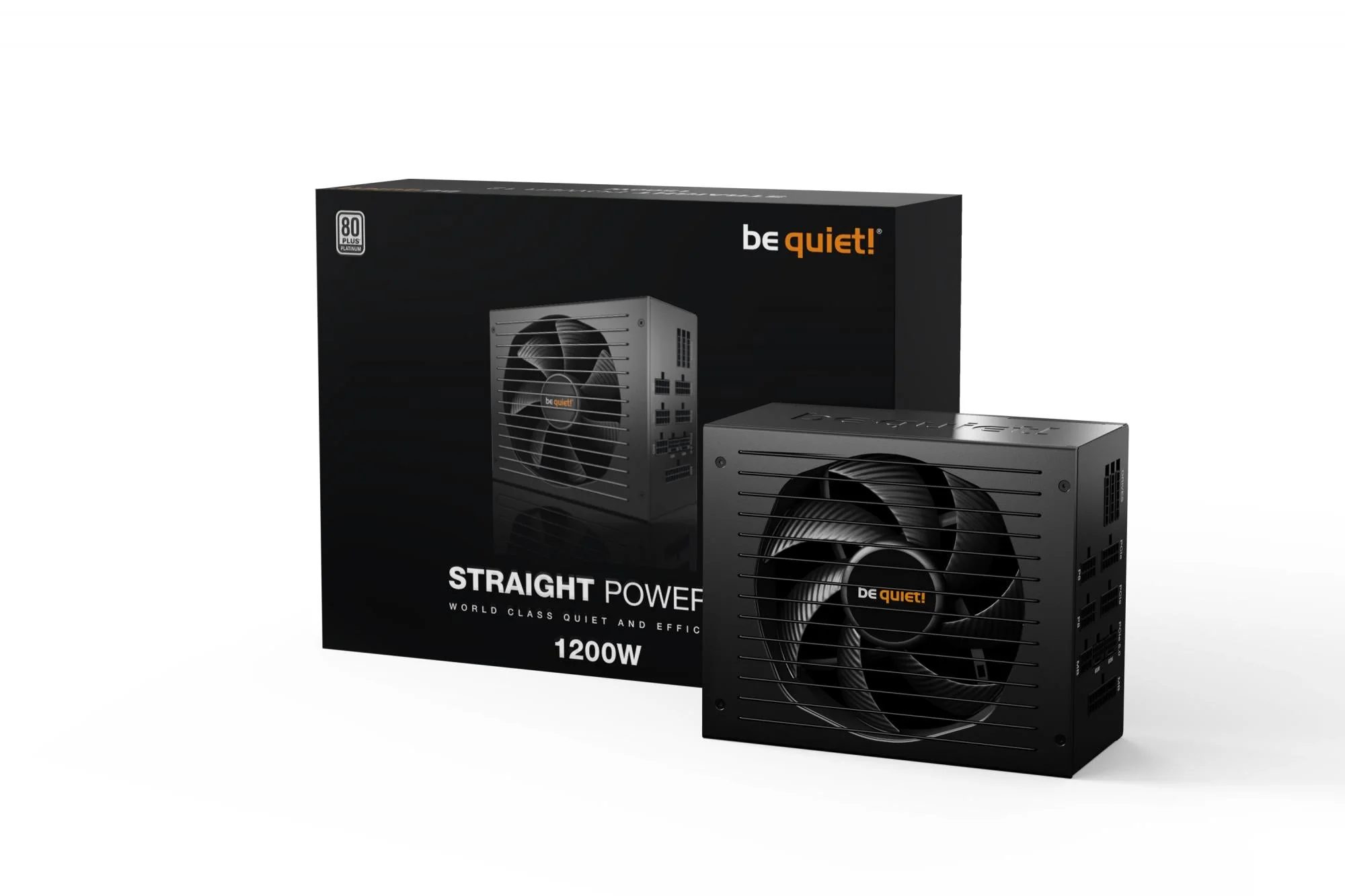 be quiet! Straight Power 12 Platinum 1200W ATX3.0. PC power supply (black. 2x 12VHPWR. 4x PCIe. cable management. 1200 watts)