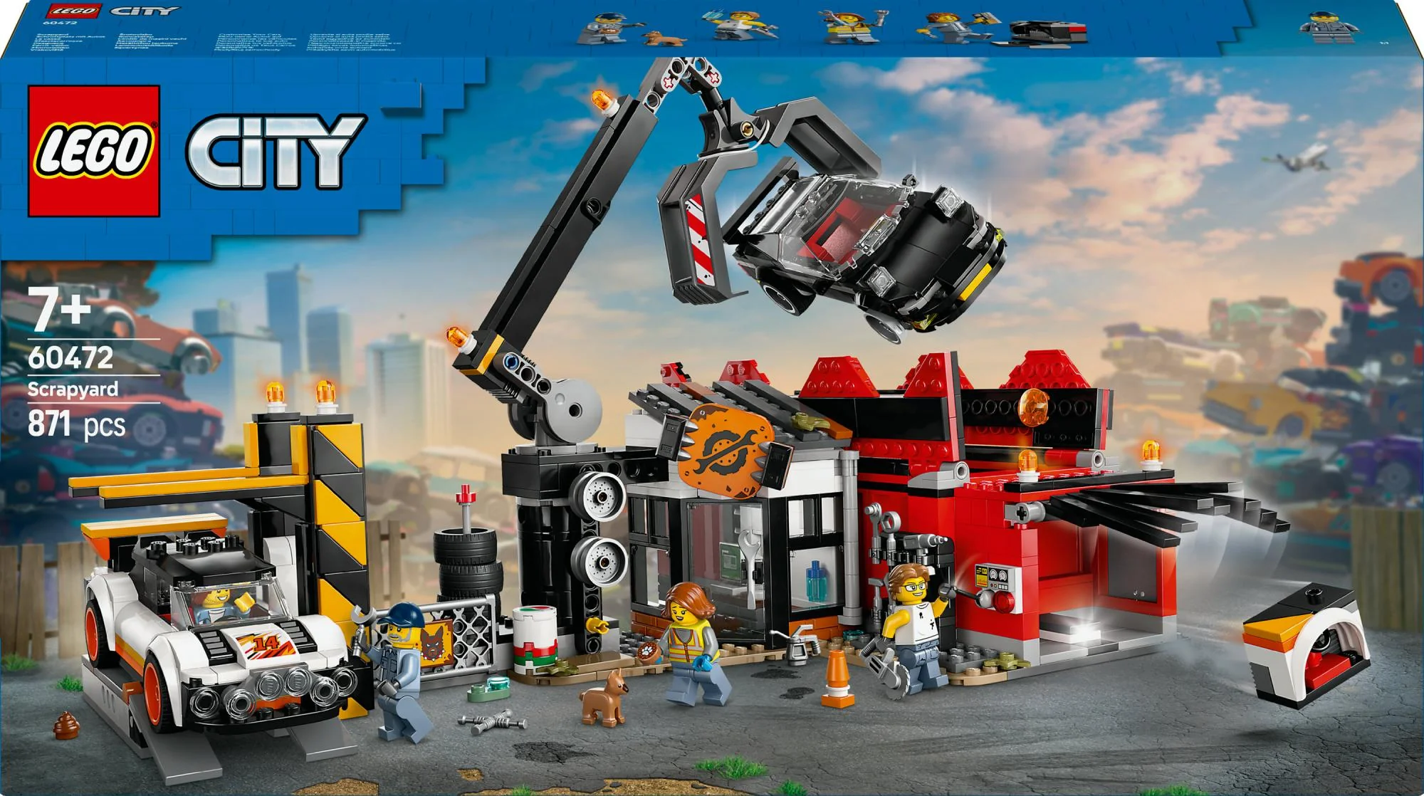LEGO 60472 City Junkyard with Cars