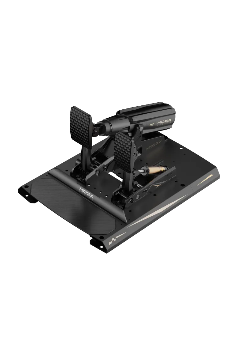 MOZA mBooster Active Pedal Bundle – Dynamic FFB + CRP2 Throttle