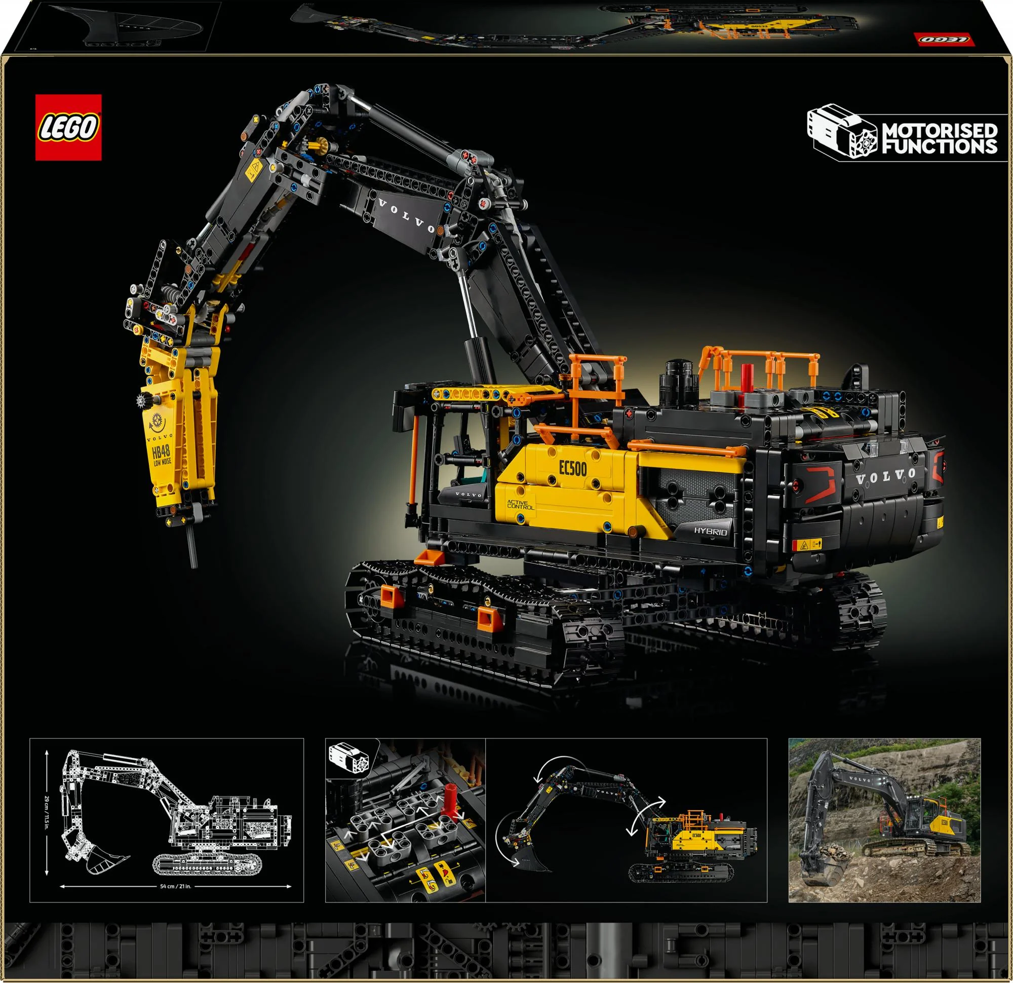 LEGO Technic – Volvo EC500 Hybrid Gravemaskine