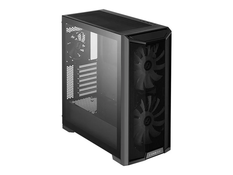 Lian Li LANCOOL 215 Midi-Tower– ARGB– gehärtetes Glas– Schwarz