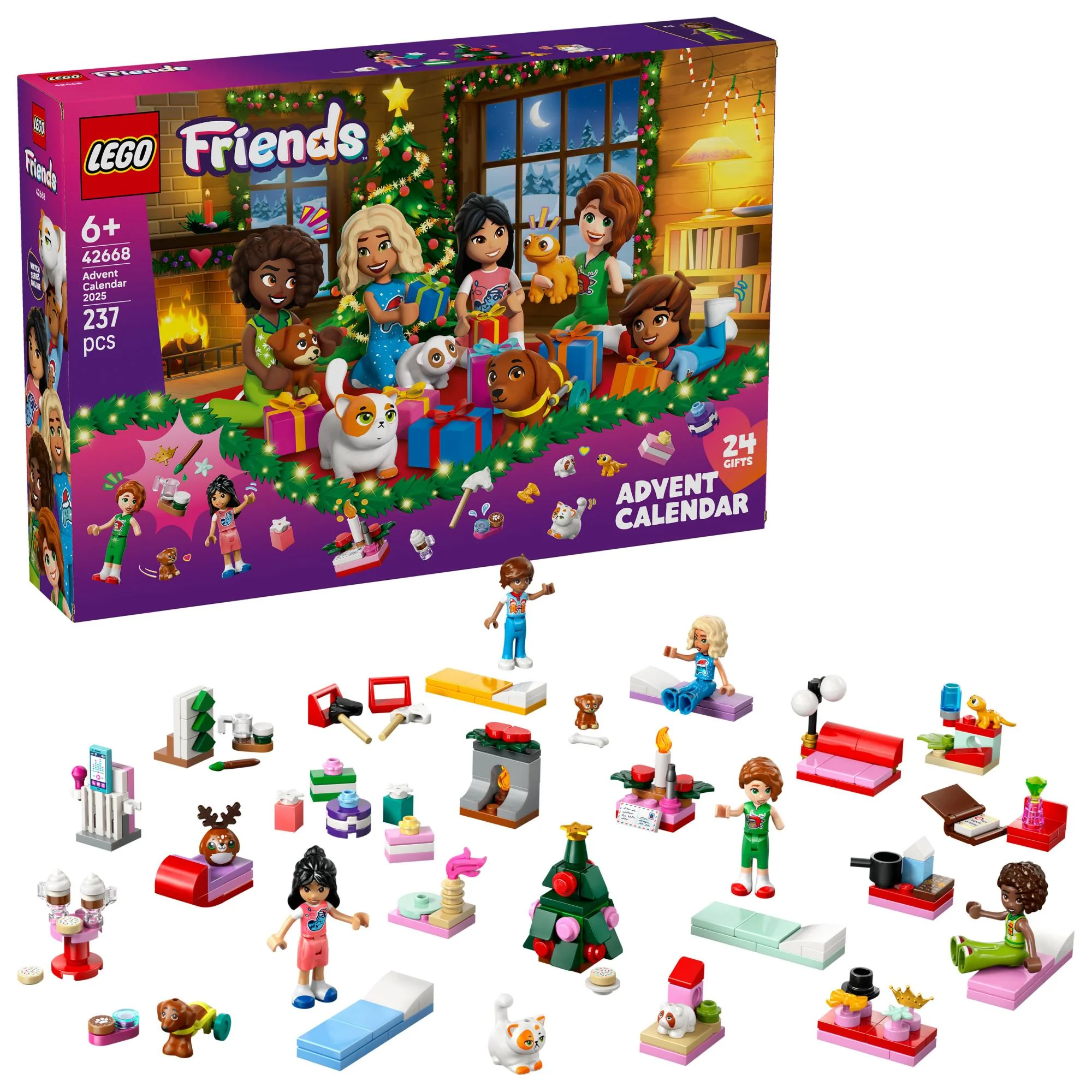 LEGO Friends Adventskalender – 24 Sjove Overraskelser