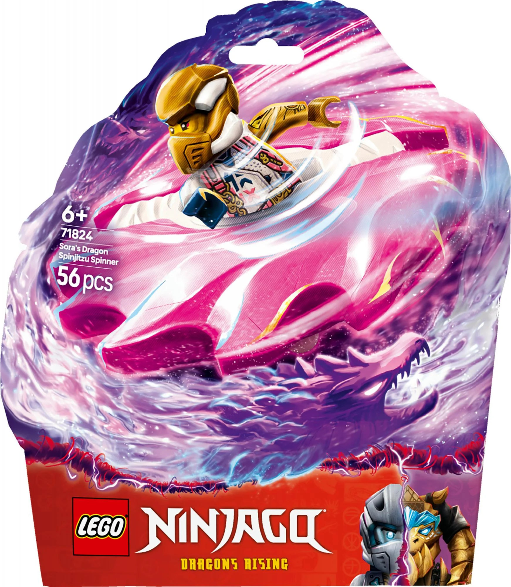 LEGO 71824 Ninjago Sora's Dragon Spinjizu Spinner