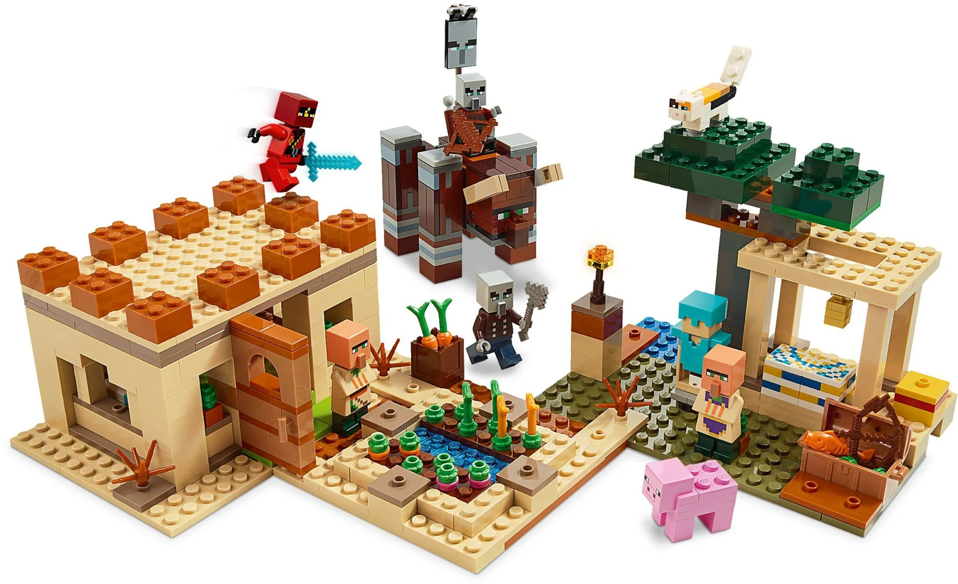 LEGO Minecraft – Der Illager-Angriff (21160)