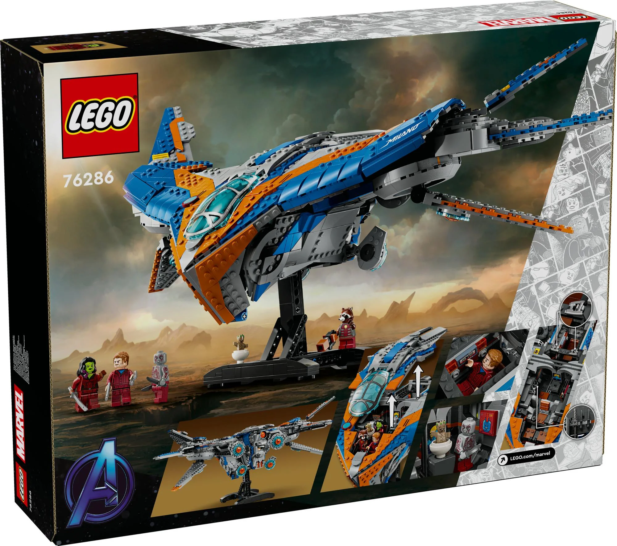 LEGO 76286 Marvel Super Heroes Guardians of the Galaxy: The Milano