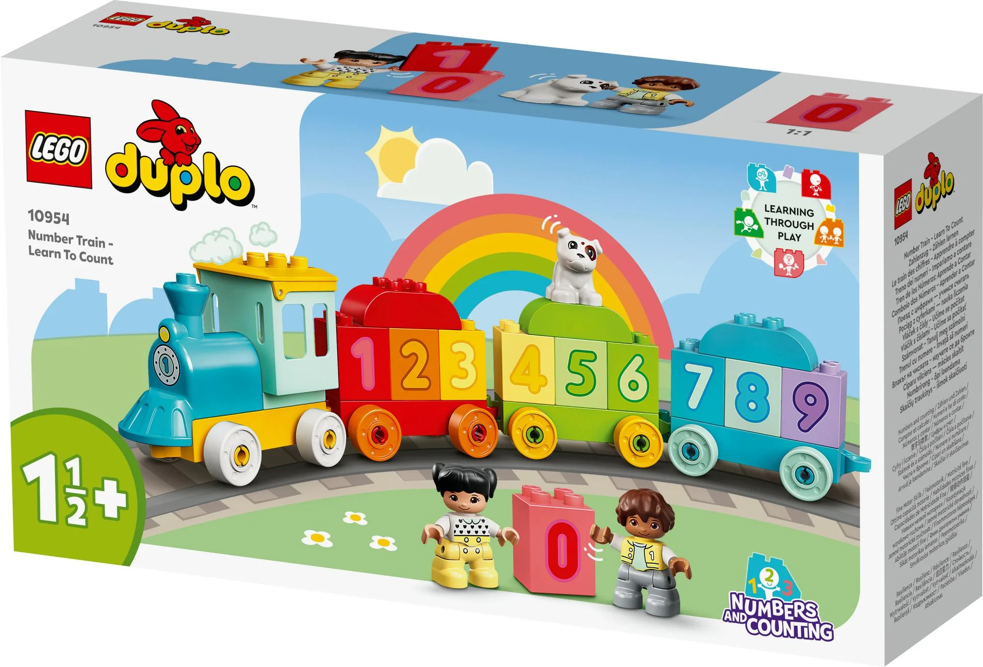 LEGO DUPLO number train - learn to count - 10954