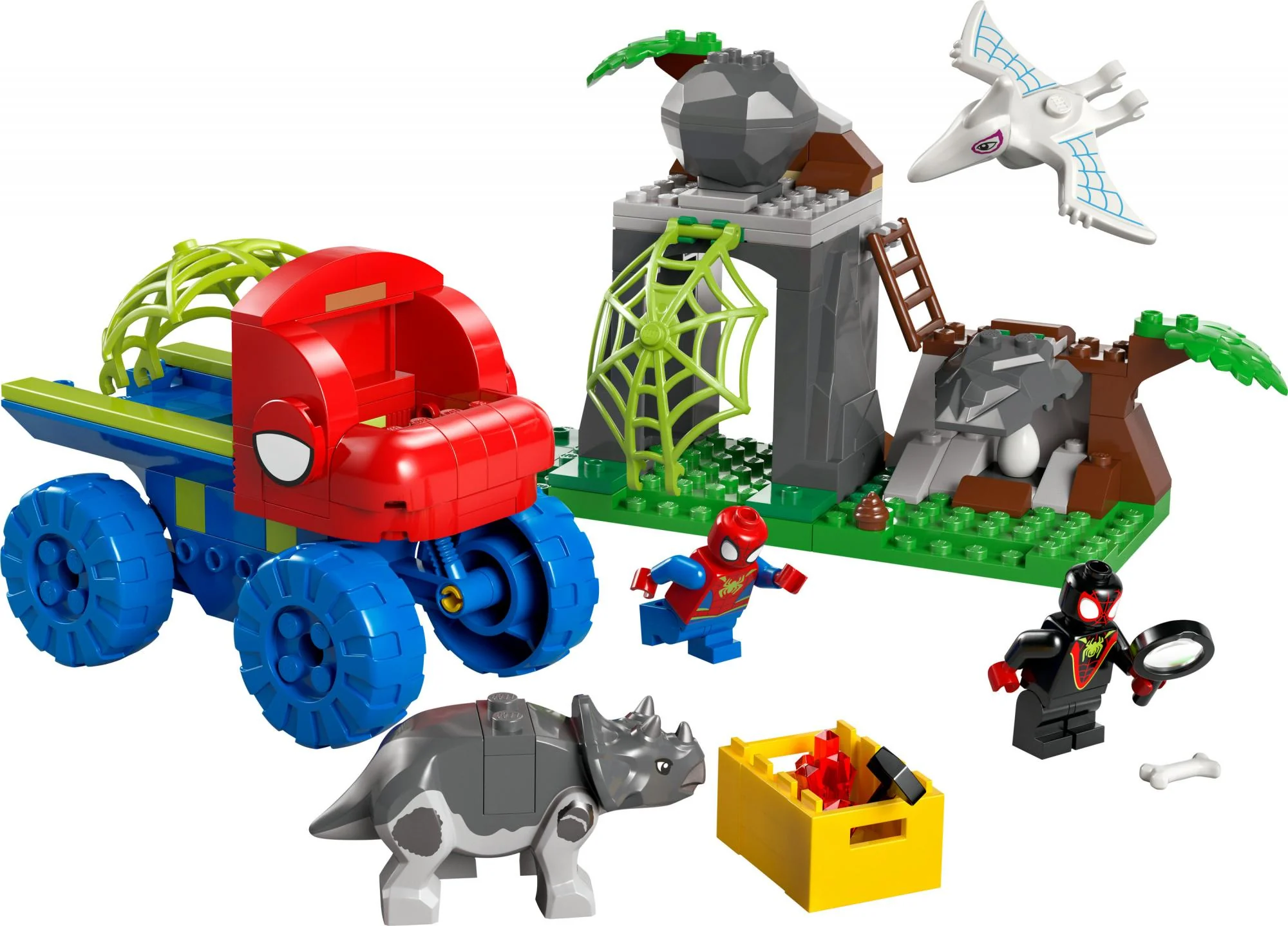 LEGO 11199 Marvel Spidey and his Super Friends Spidey's team on a rescue mission in the dino truck