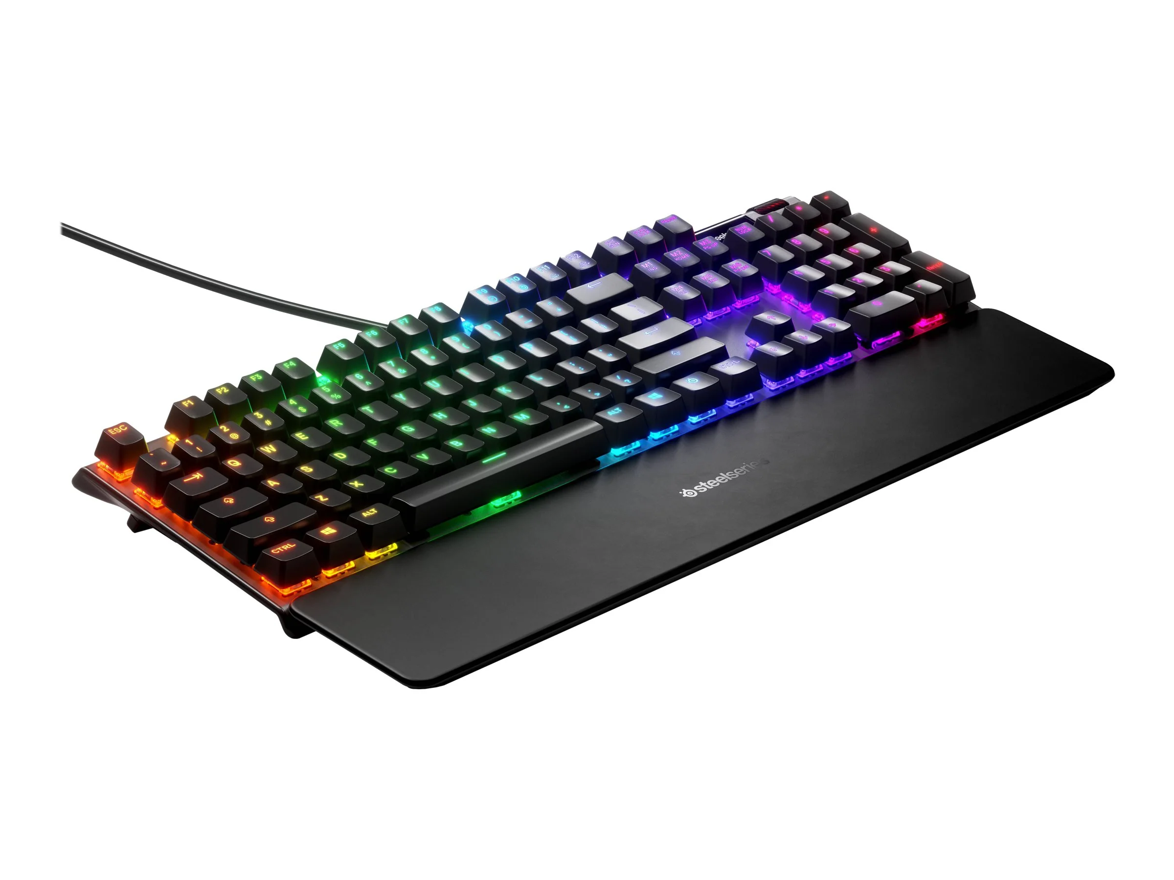 SteelSeries Apex Pro Tastatur. mechanisches RGB-Kabel