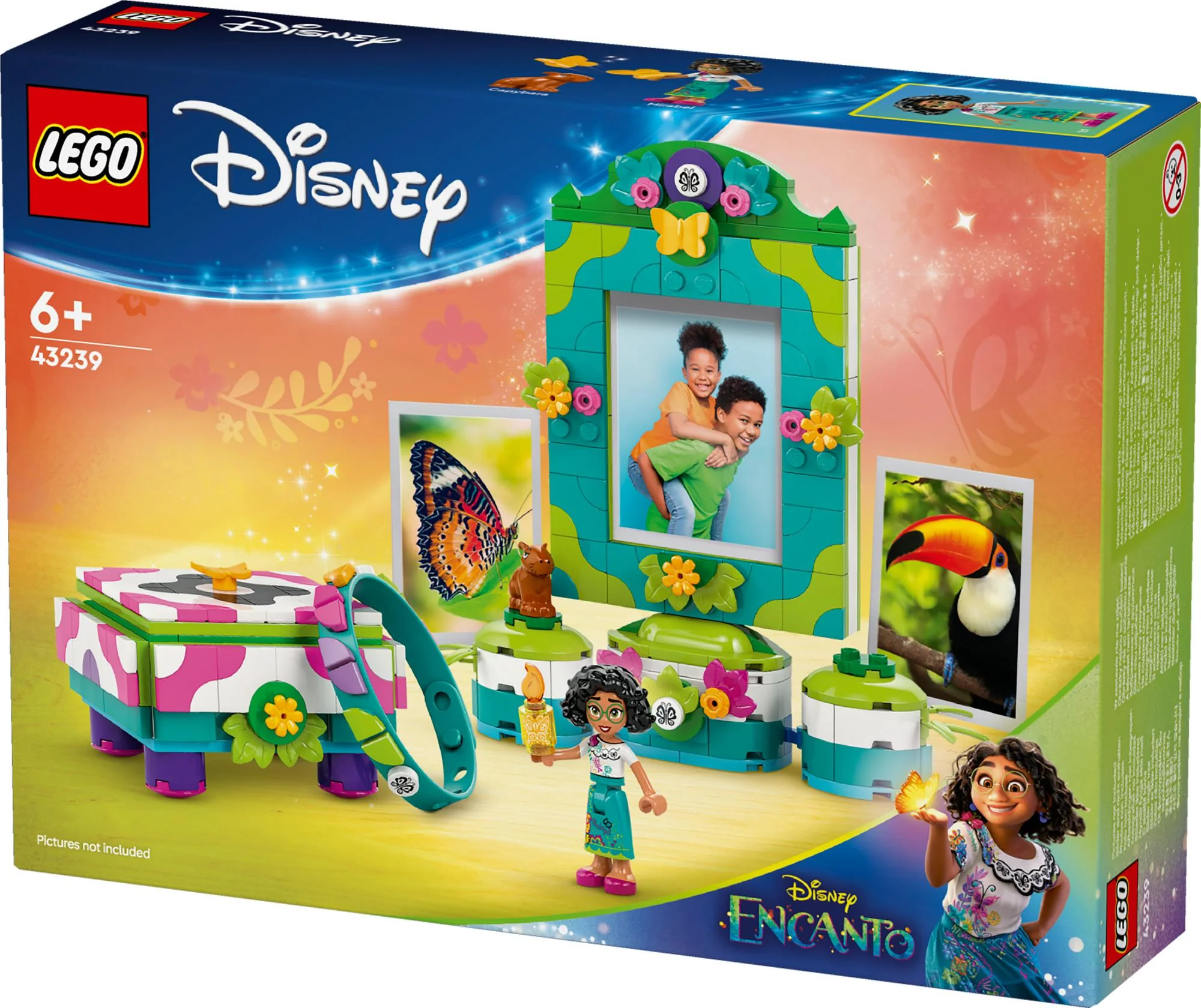 LEGO 43239 Disney Classic Mirabels photo frame and jewelry box