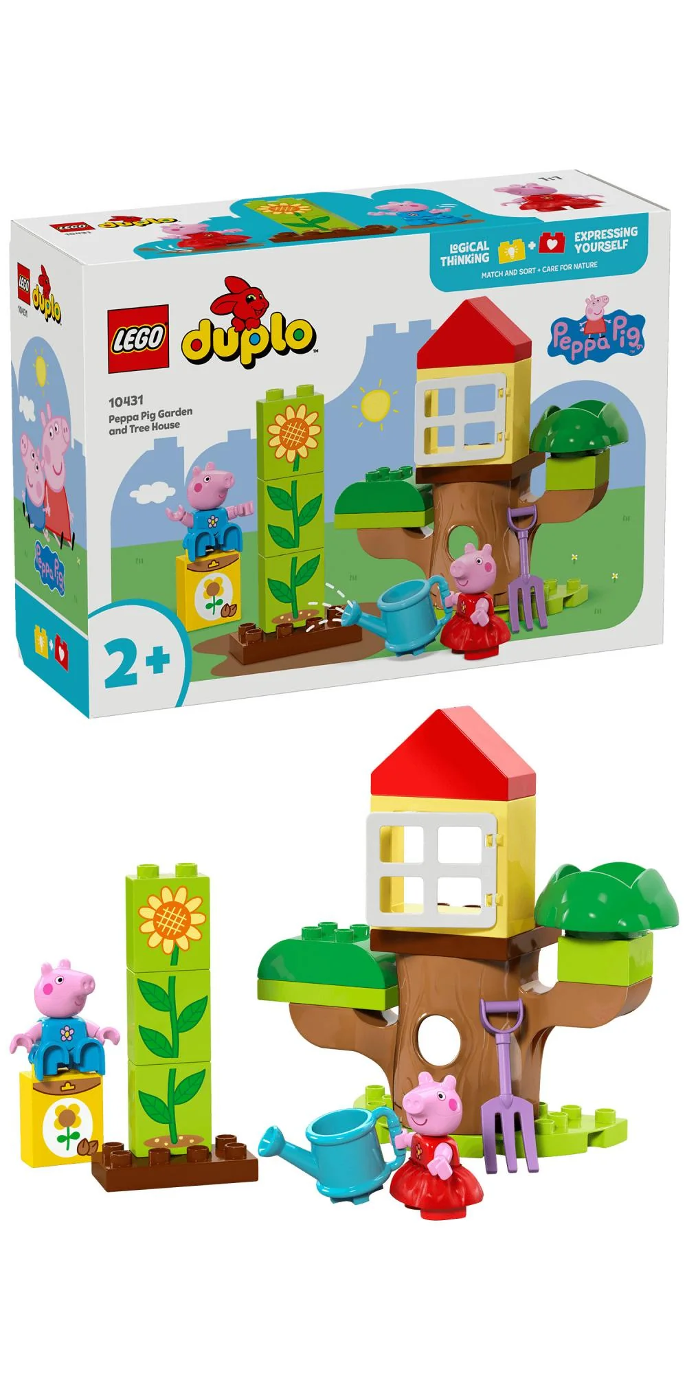 LEGO 10431 DUPLO Peppa's Garden with Tree House