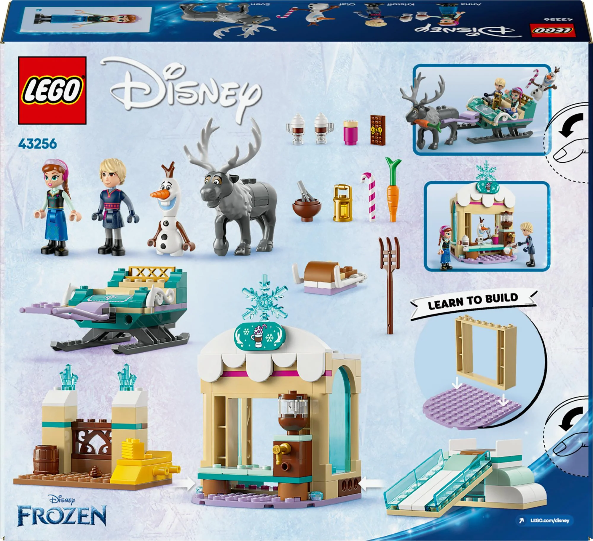 LEGO 43256 Disney Princess Anna's Sleigh Adventure