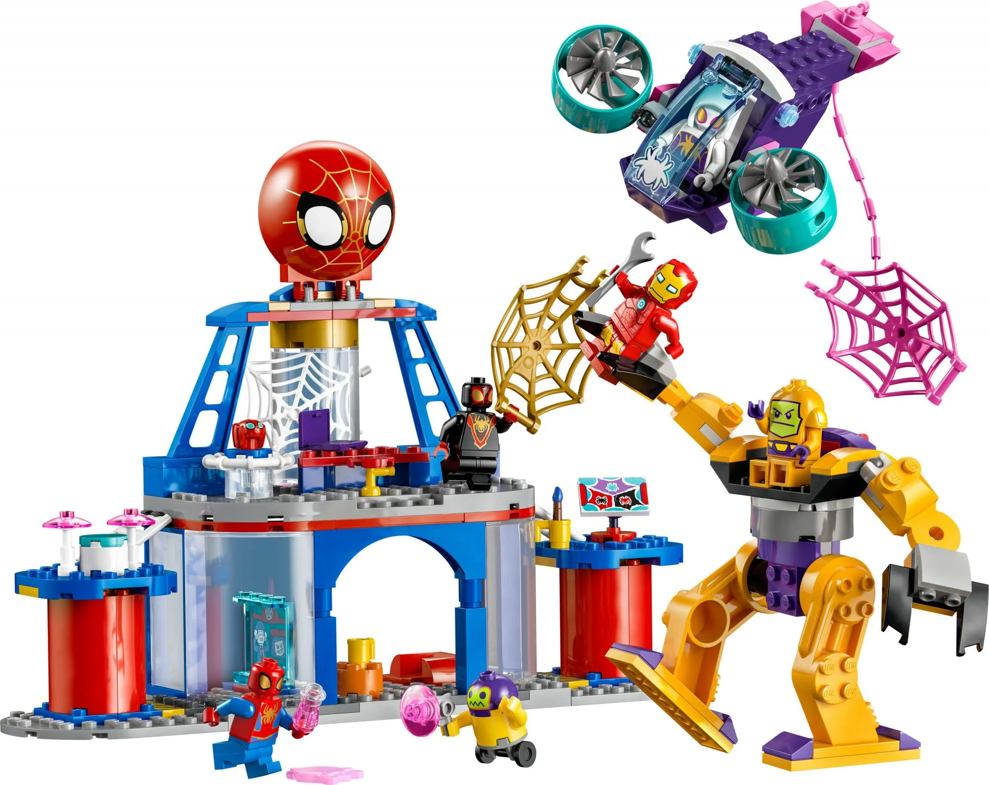 LEGO 10794 Marvel Spidey and his super friends The headquarters of Spidey's team