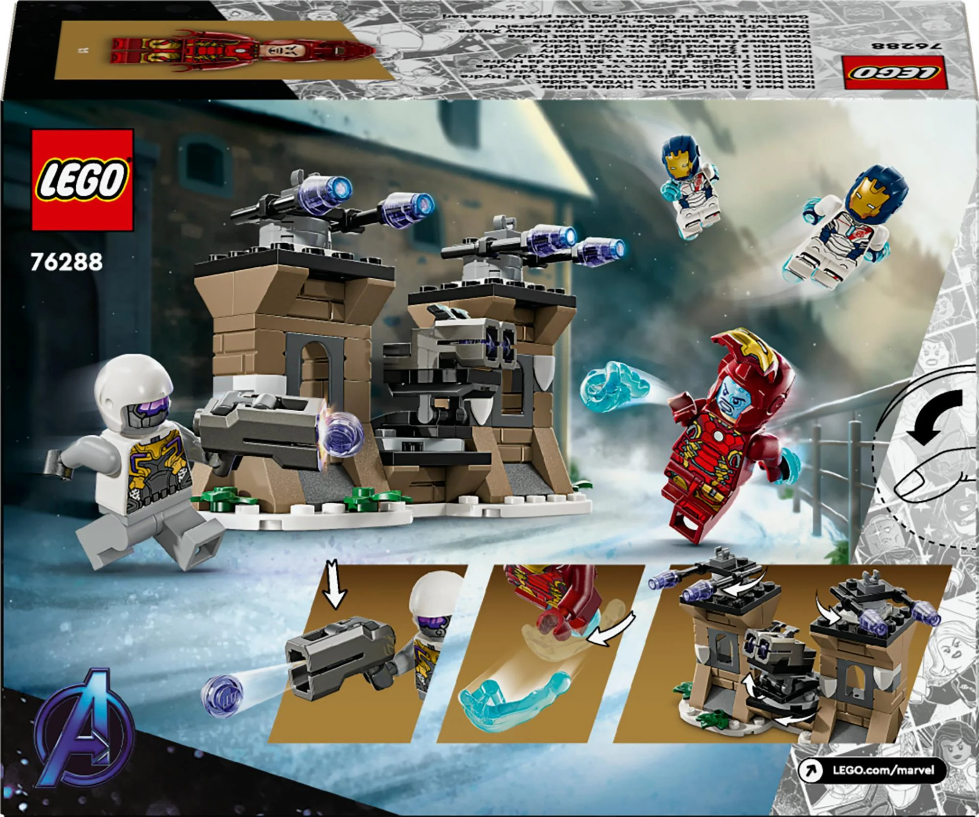 LEGO Super Heroes – Iron Man & Iron Legion vs. Hydra Soldier