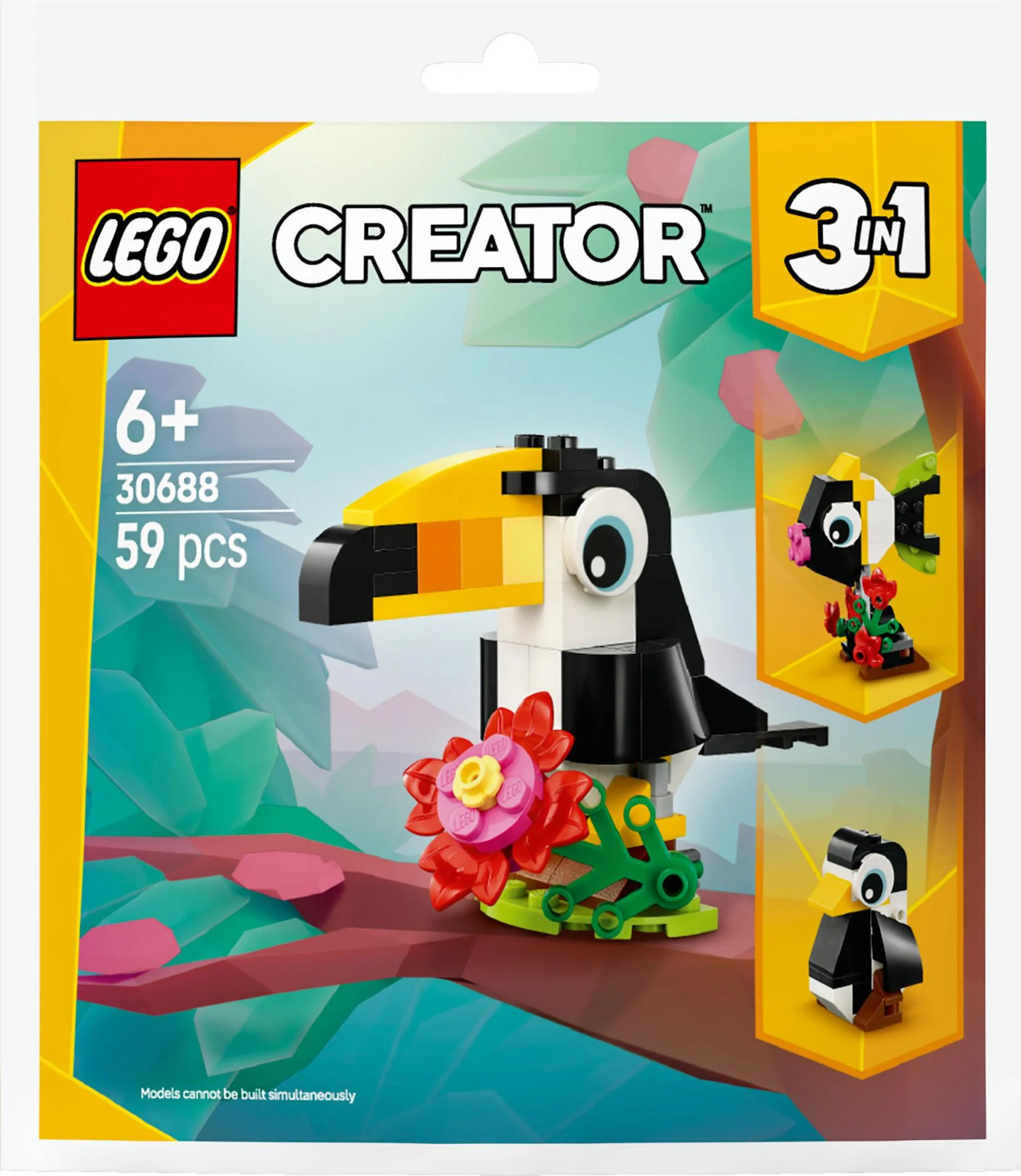 LEGO 30688 Creator 3-in-1 Tropical Toucan