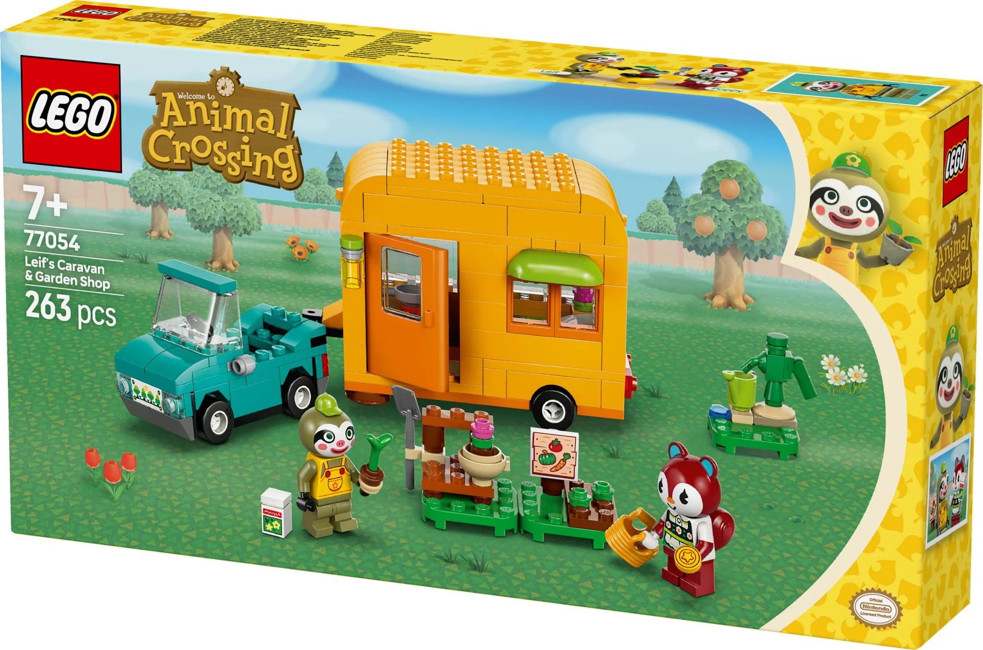 LEGO 77054 Animal Crossing Gerd's Trailer & Nursery