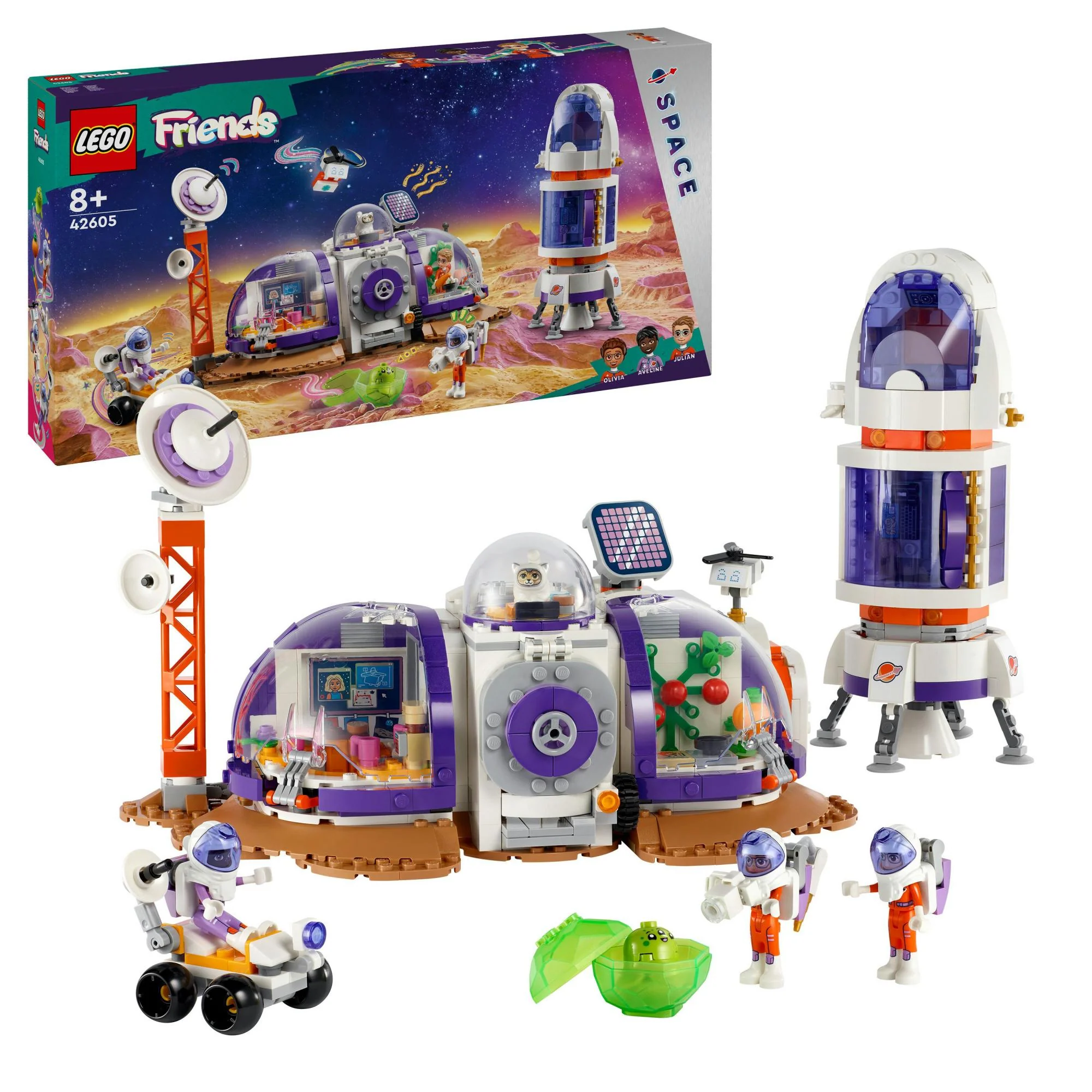 LEGO Friends – Mars Rumstation og Raket