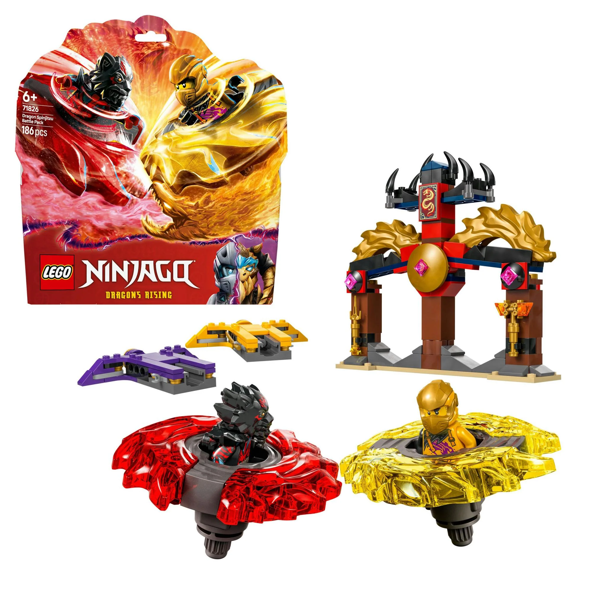 LEGO 71826 LEGO Ninjago Dragon Spinjitzu Battle Pack