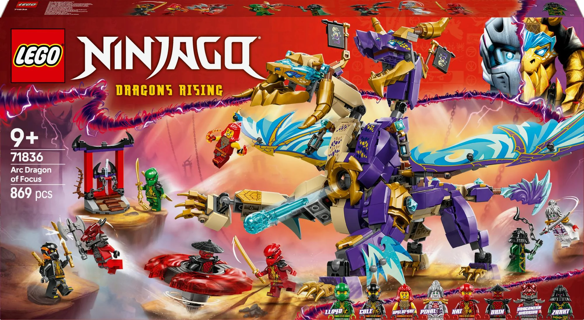 LEGO 71836 Ninjago Arc Dragon