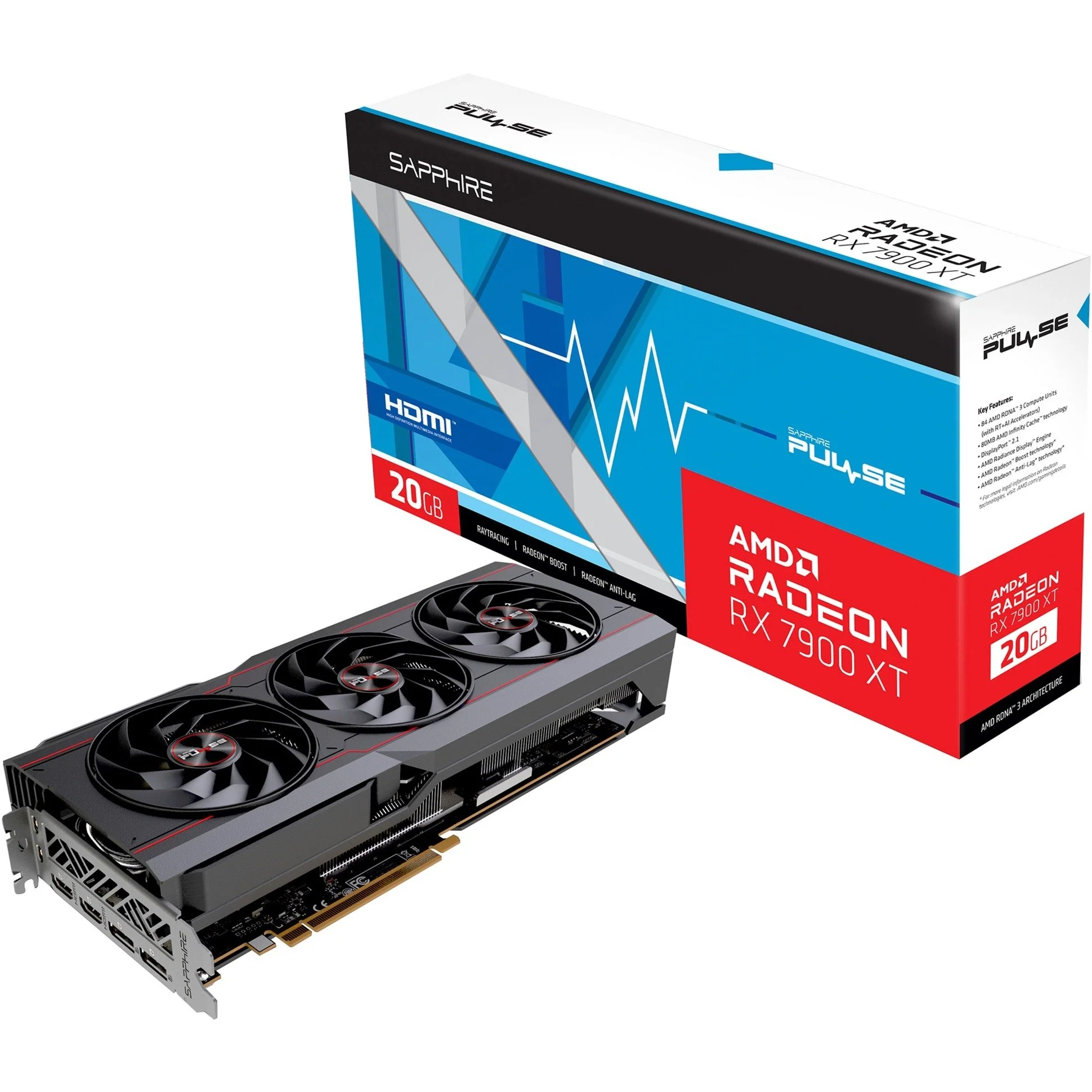Sapphire Pulse Radeon RX 7900 XT 20 GB