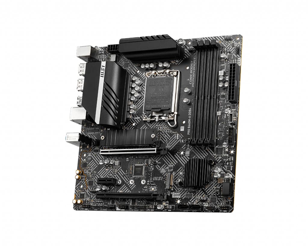 MSI PRO B660M-A DDR4 Micro-ATX LGA1700 Intel B660