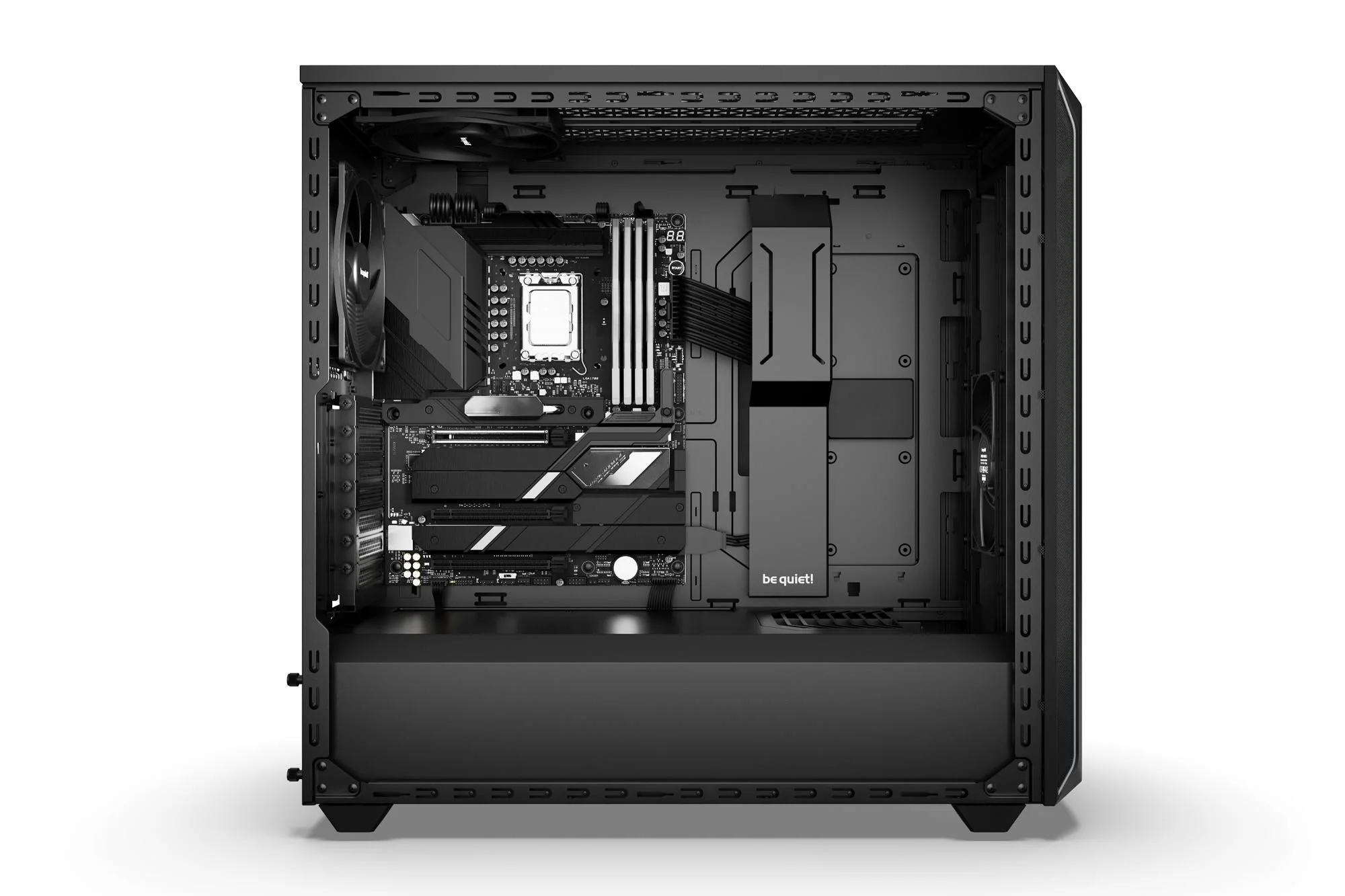 be quiet! SHADOW BASE 800 DX. tower case (black. tempered glass)