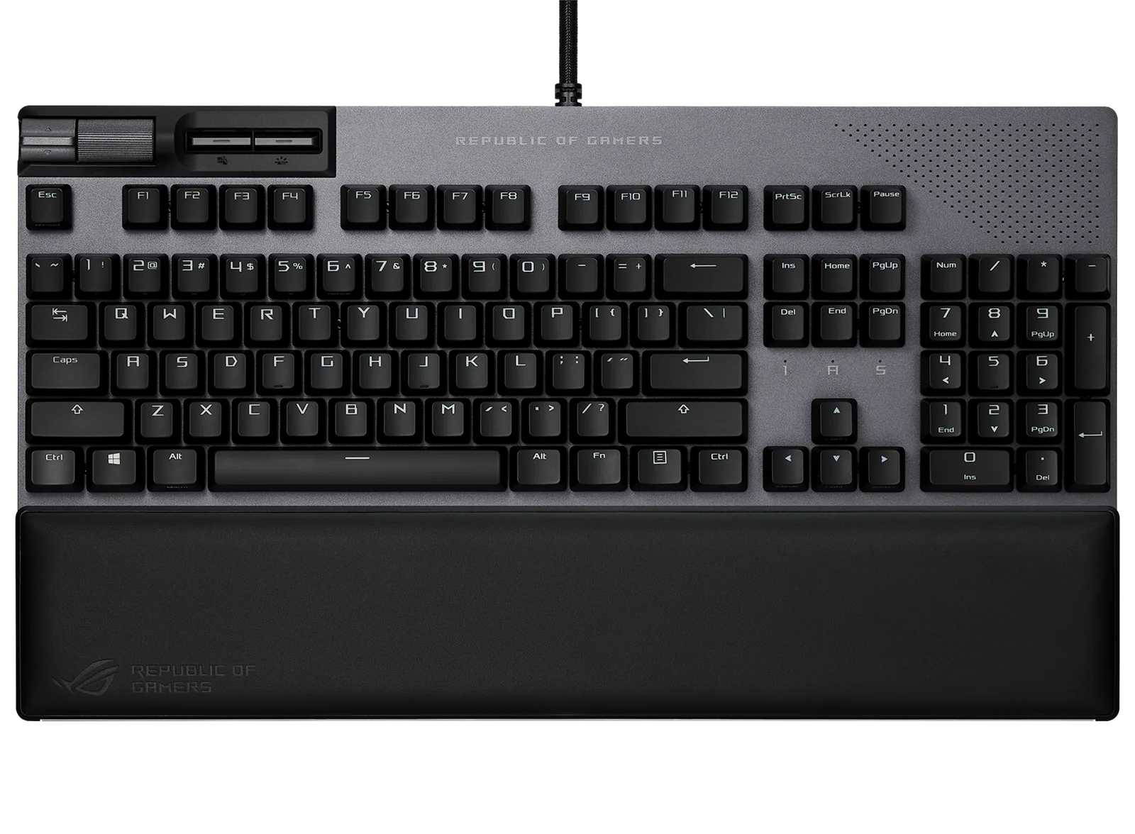 ASUS ROG Strix FLARE II ANIMATE PBT-Gaming-Tastatur (NX Red Switches)