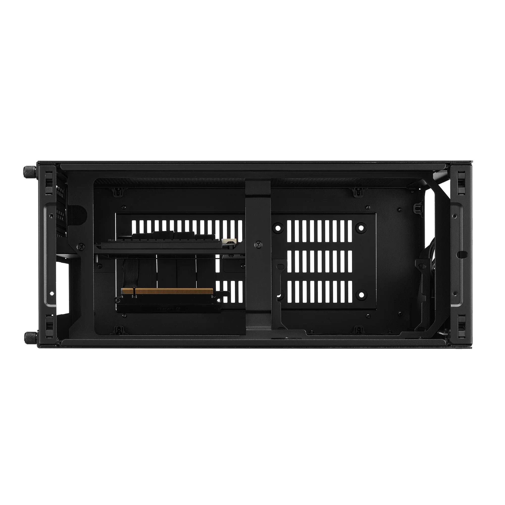 Lian Li A4-H2O X4. MINI-ITX. Schwarz. inklusive PCIE4.0-Riser-Kartenkabel