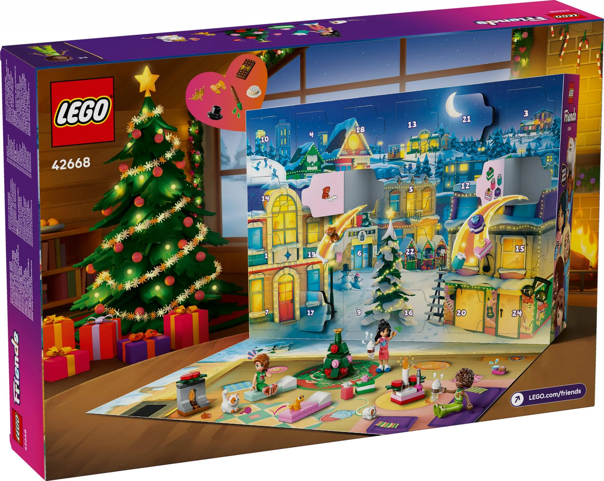 LEGO Friends Adventskalender – 24 Sjove Overraskelser