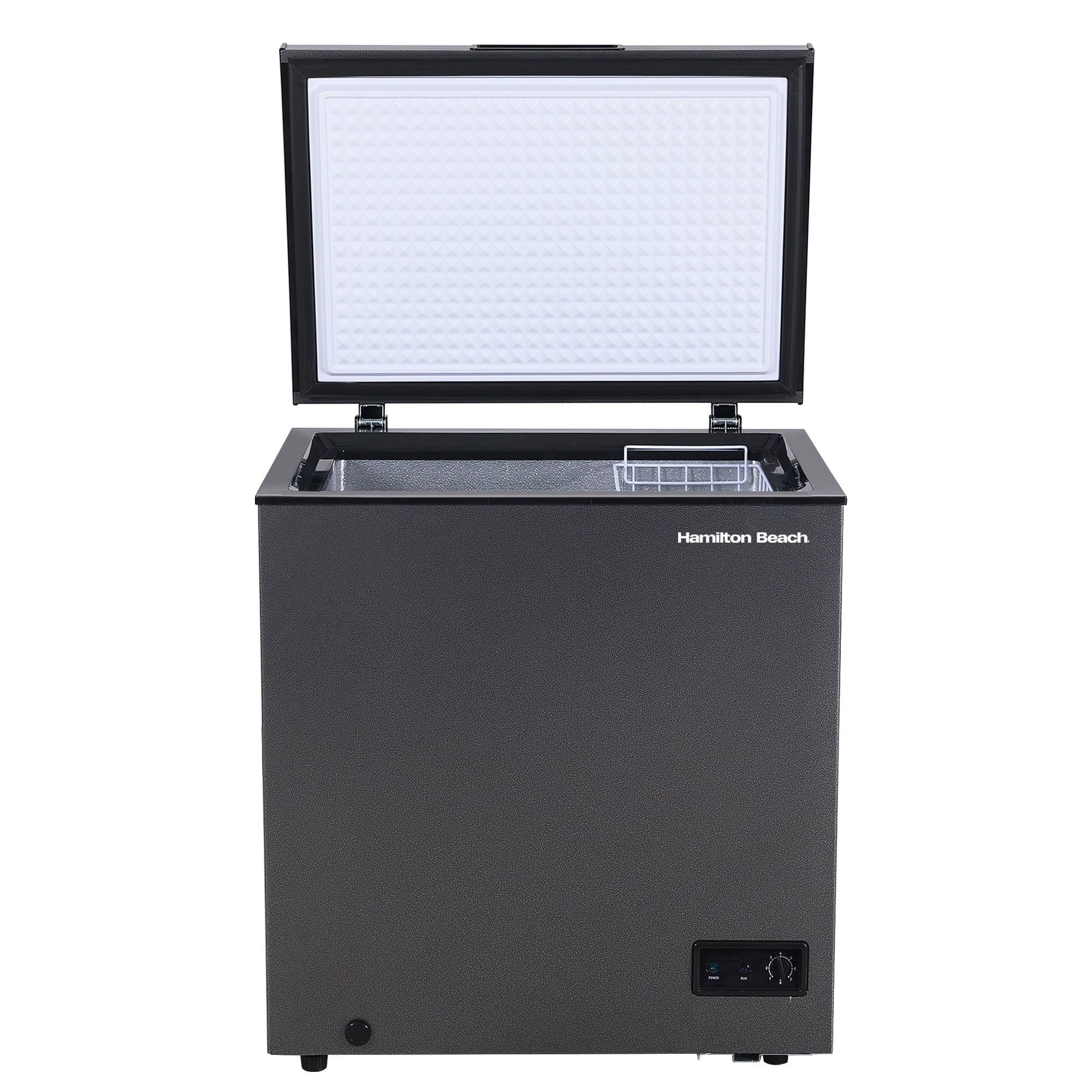 Hamilton Beach 5.0 cu ft Commercial Chest Freezer, Dark Granite