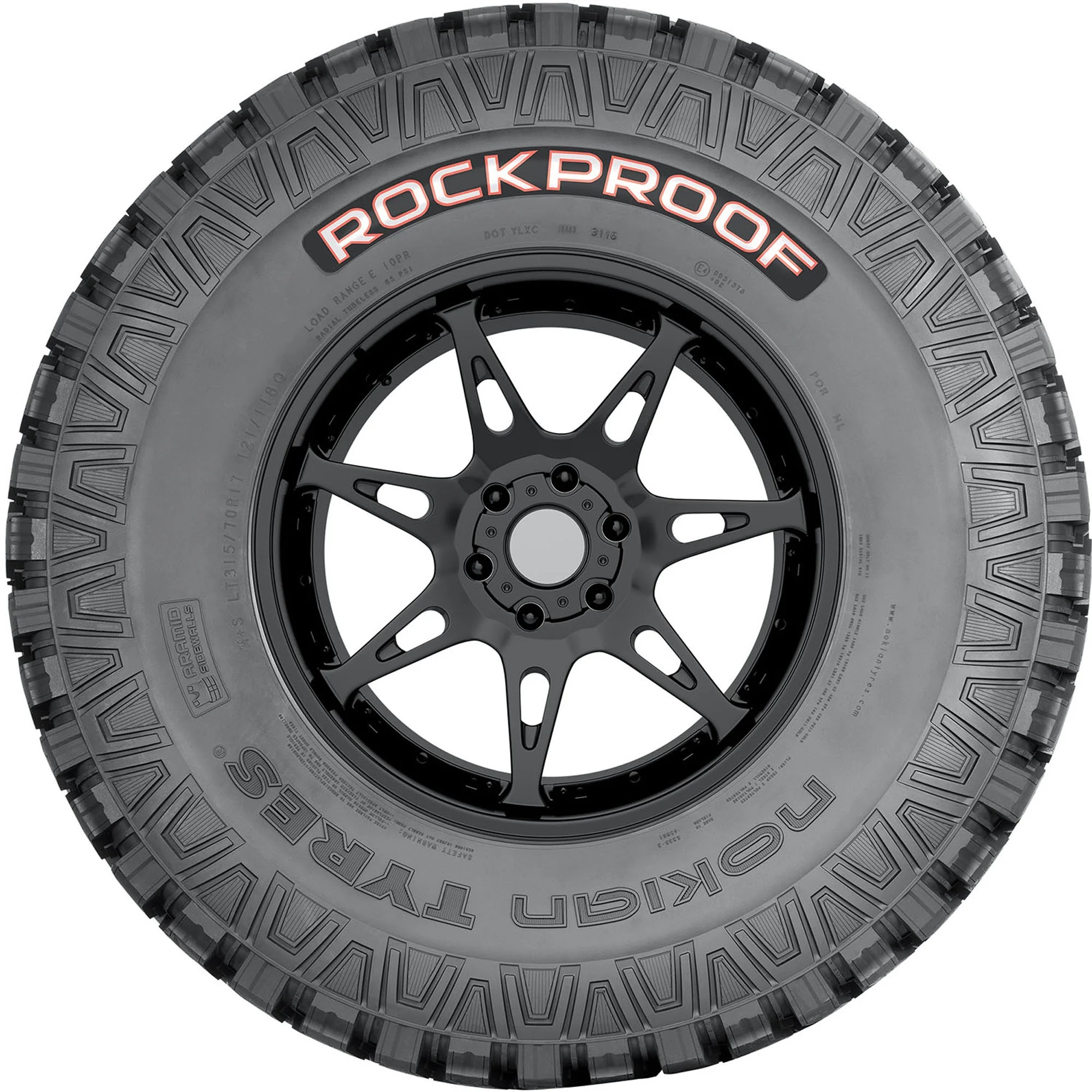 Nokian Rockproof Mud Terrain LT245/70R17 119/116Q E Light Truck Tire