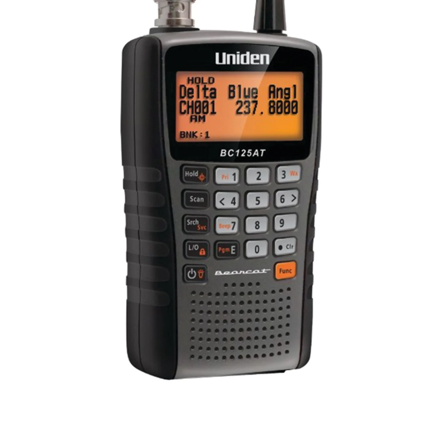 Uniden Bearcat Compact Handheld Analog Scanner, BC125ATPT