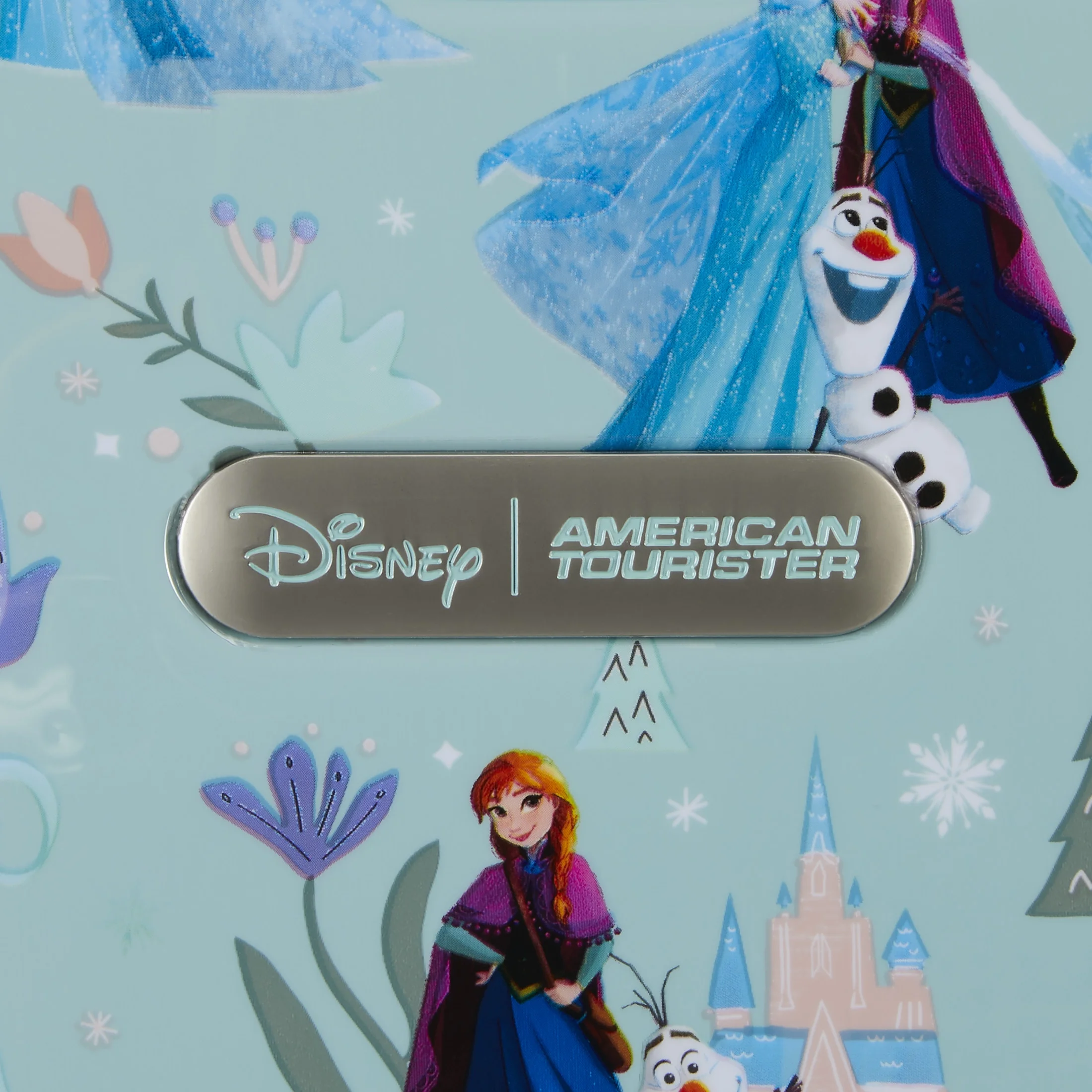 Disney x American Tourister Kids Carry On Suitcase with Spinner Wheels - Frozen