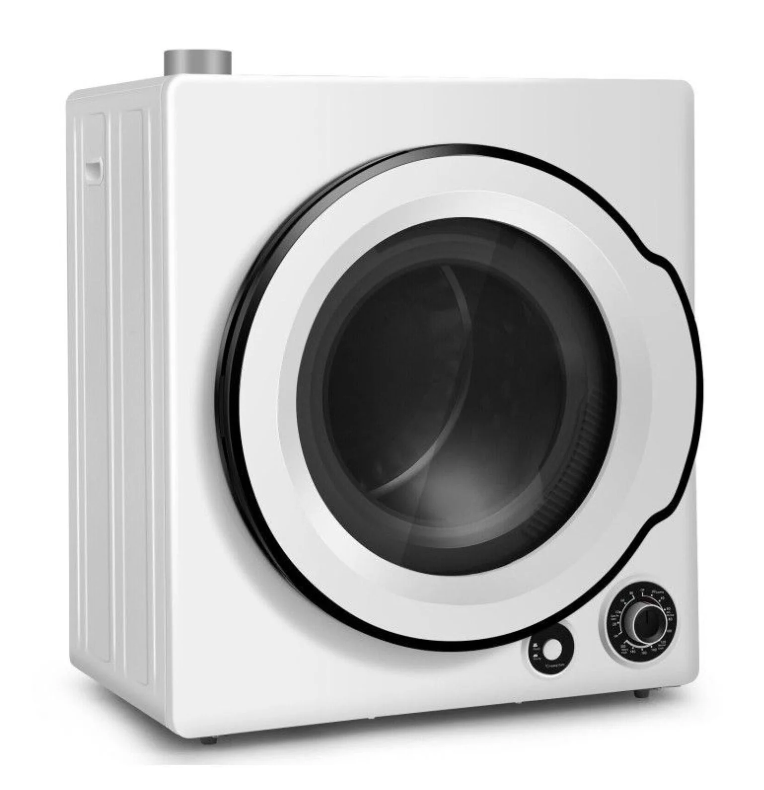 Electric Laundry Dryer, 13.2lbs Compact Tumble Dryer with Stainless Steel Tub, 4 Drying Modes, 2 Heat Settings, ETL Certified - for Apartments, Dorms, RVs