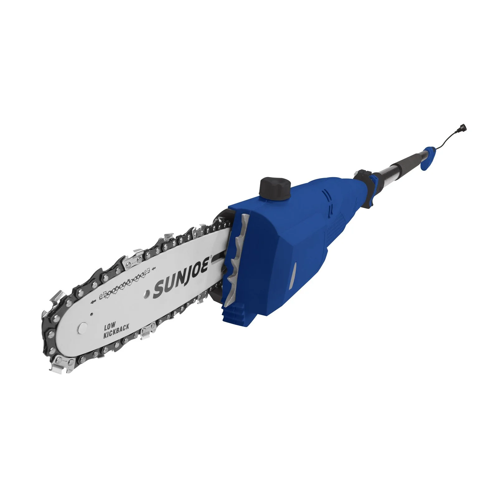 Sun Joe SWJ801E-SJB Electric Telescoping Pole Chain Saw, Blue, 8-Inch, 7-Amp