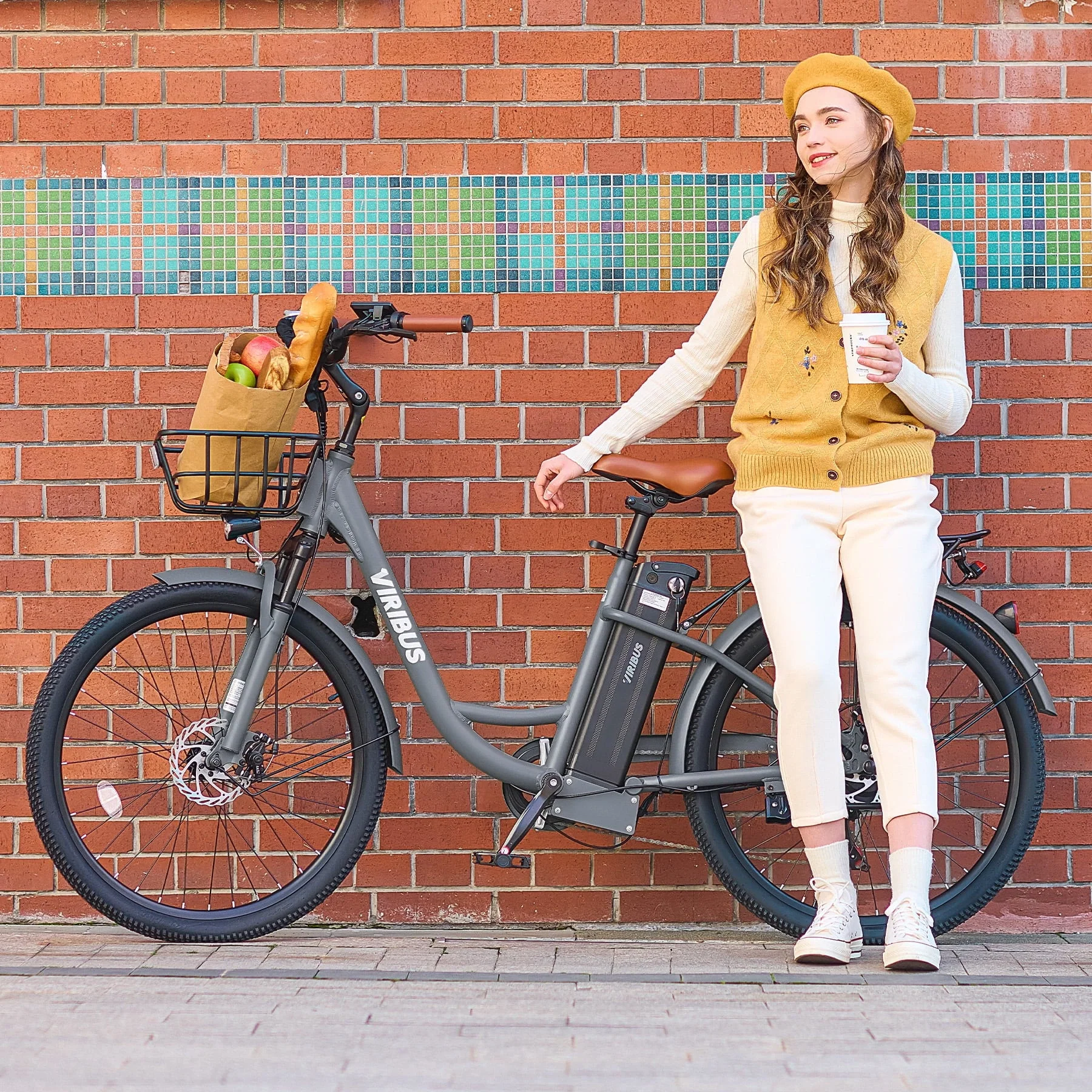 Viribus Electric Bike for Adults 26