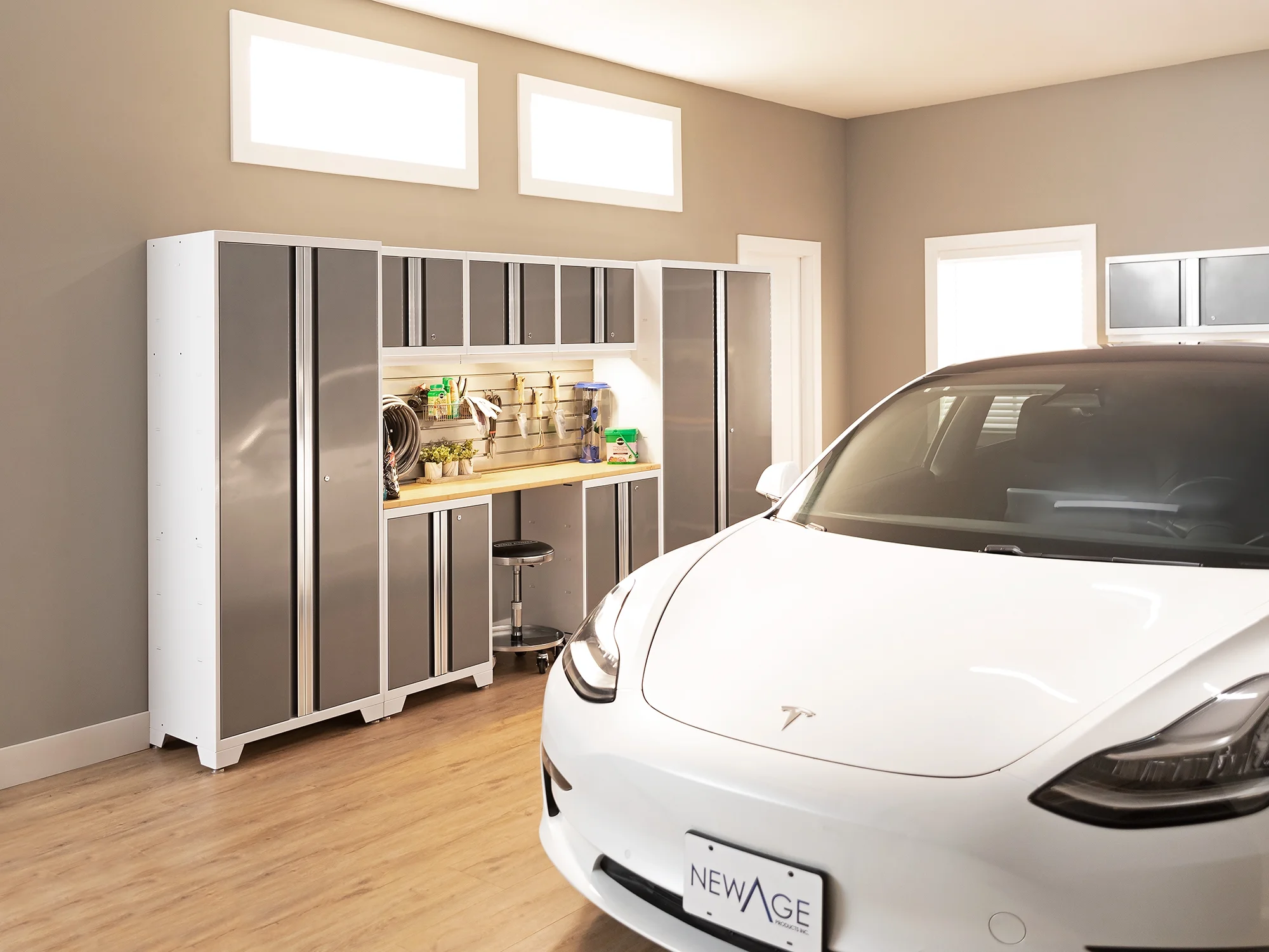 NewAge Products Bold Series 7-Piece Garage Storage Cabinet Set