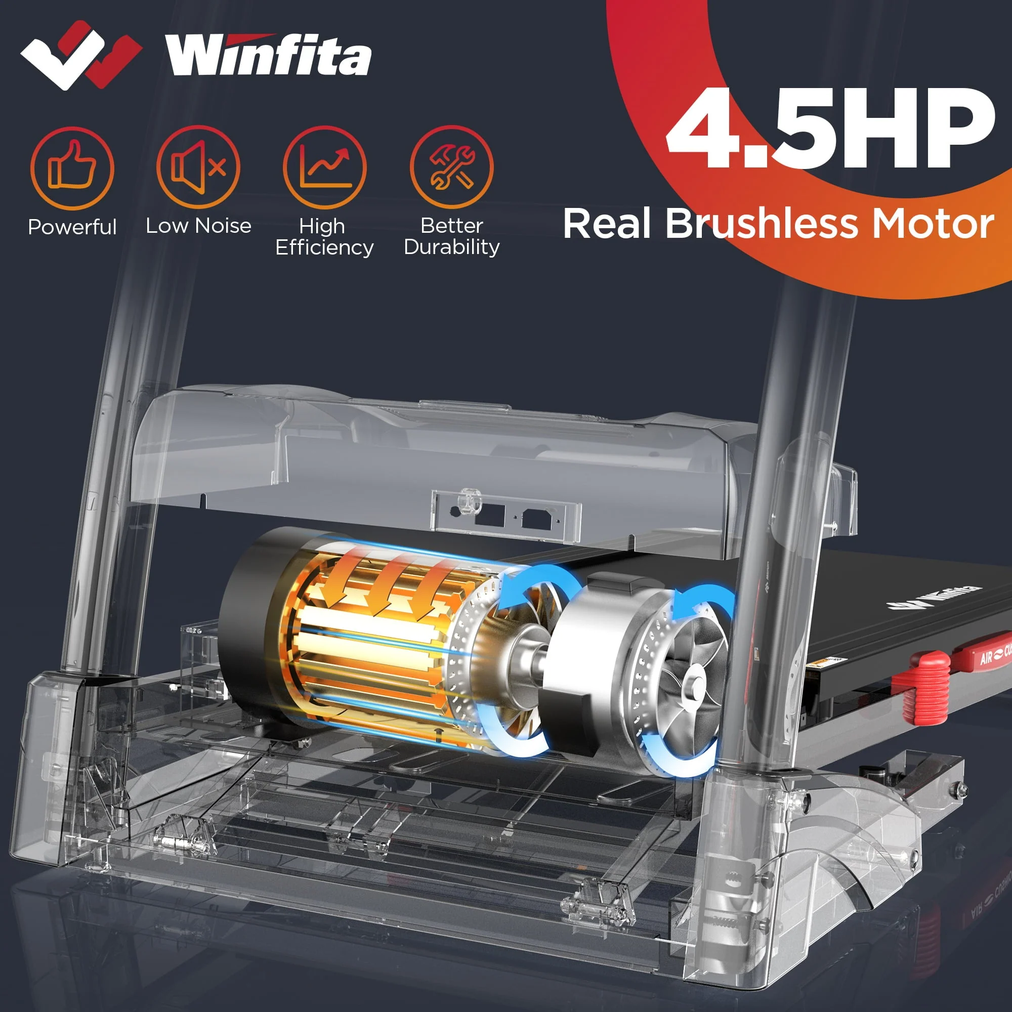 Famistar 4.5HP Folding Treadmill, 15% Auto Incline 300 lbs Capacity Electric Treadmill with APP Control, Stereo Bluetooth, Armrest Button Heart Rate, Running Machine for Home Workout