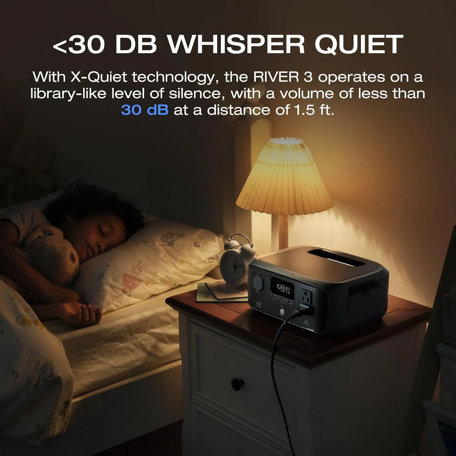 EF EcoFlow Portable Power Station RIVER 3 230, 230Wh LiFePO4 Battery,300W Surge to 600W AC Output,Fast Charging Solar Generator for Outdoor,Camping,Home Use